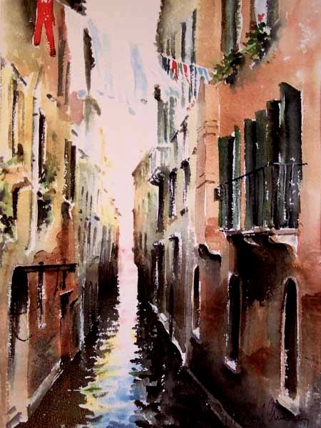 Narrow canal