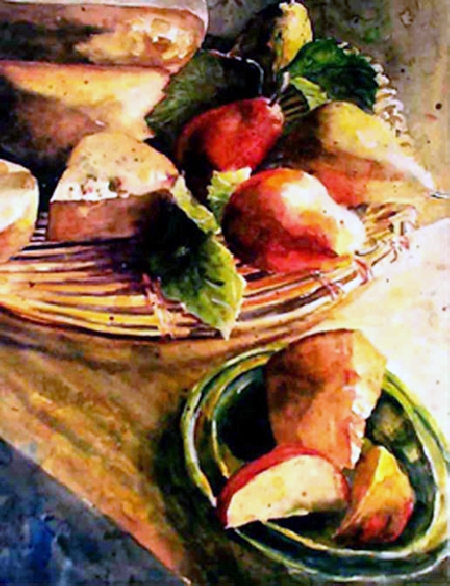 Pears and cheese
