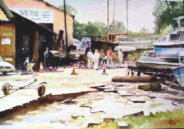 Boatyard inEssex