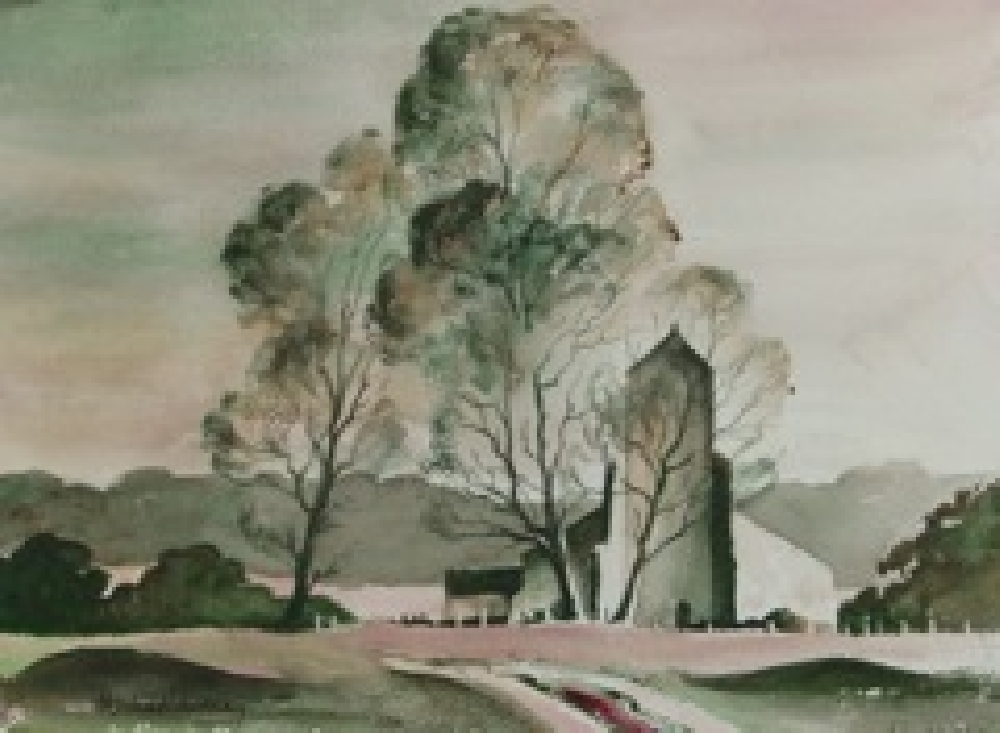 Wadenhoe church
