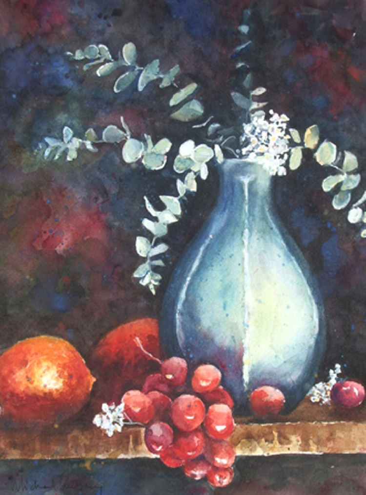 Nocturne in blue and red