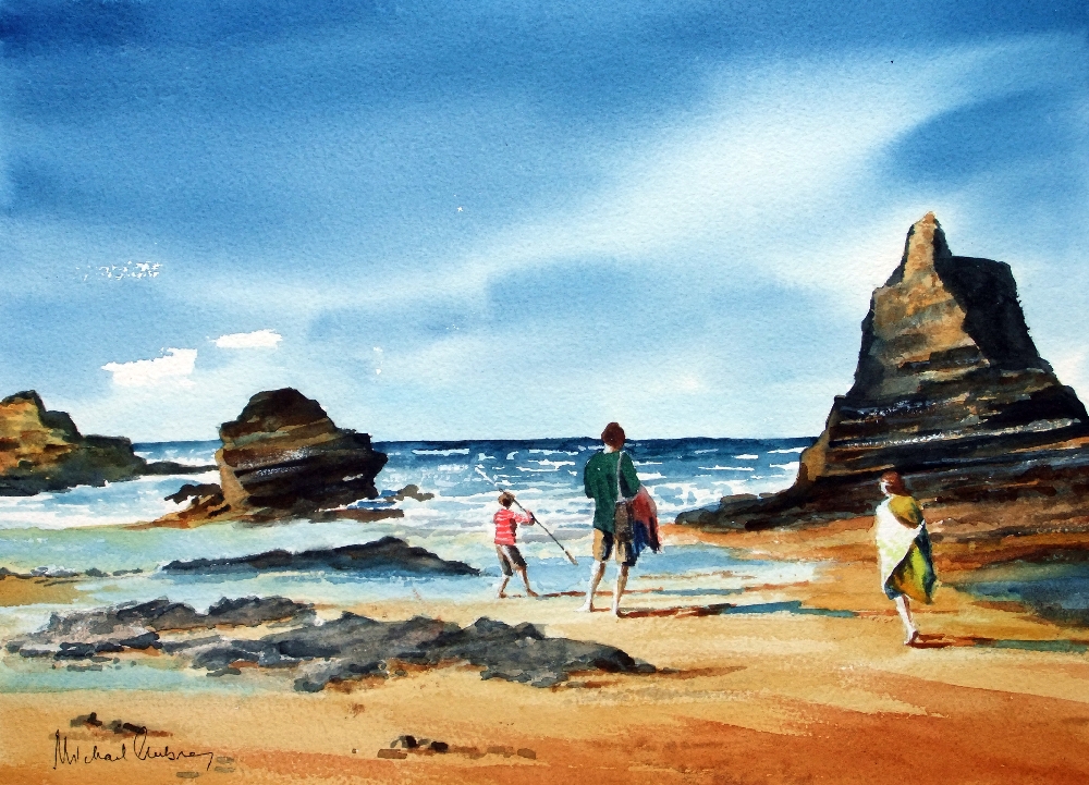 The Atlantic coast, Portugal